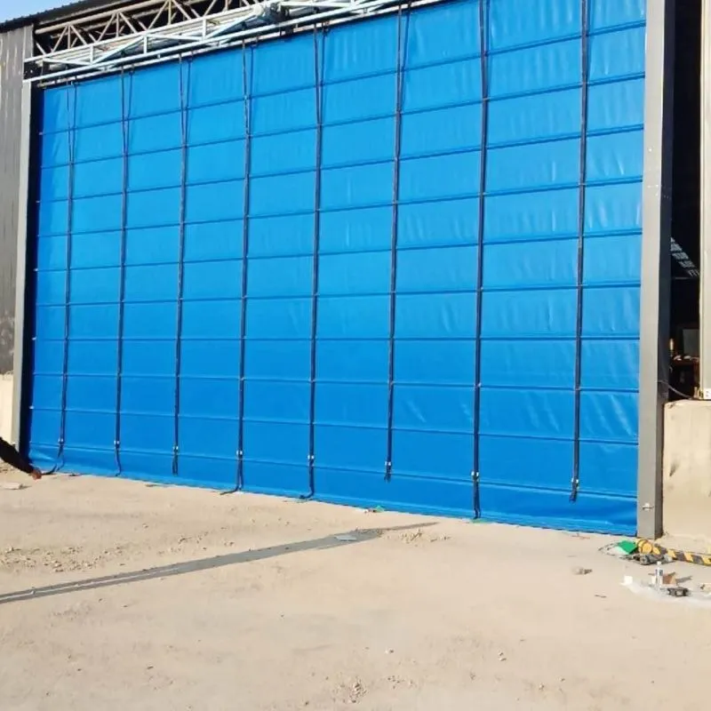7-character stacking door