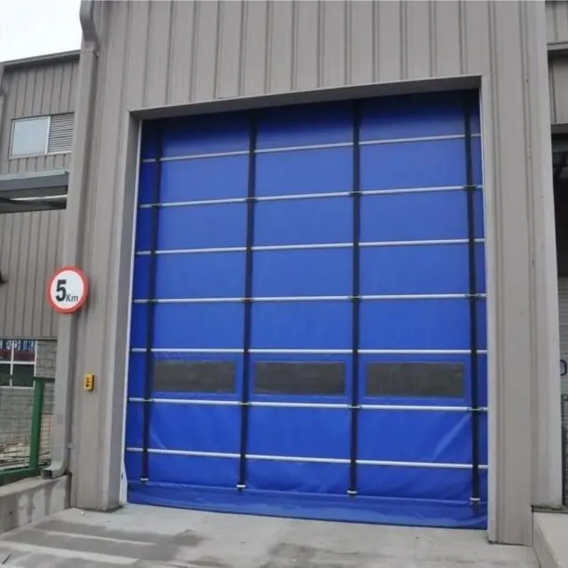 Introduction to Flexible lifting stacking door and Stacking Rapid Door structure principle