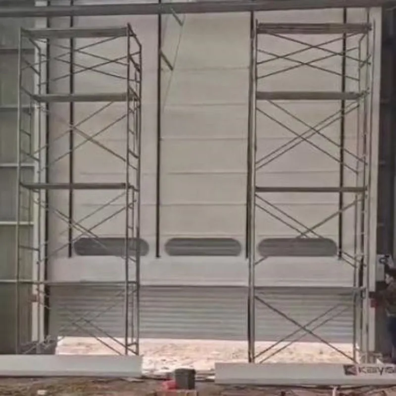 Extra-large fast stacking door
