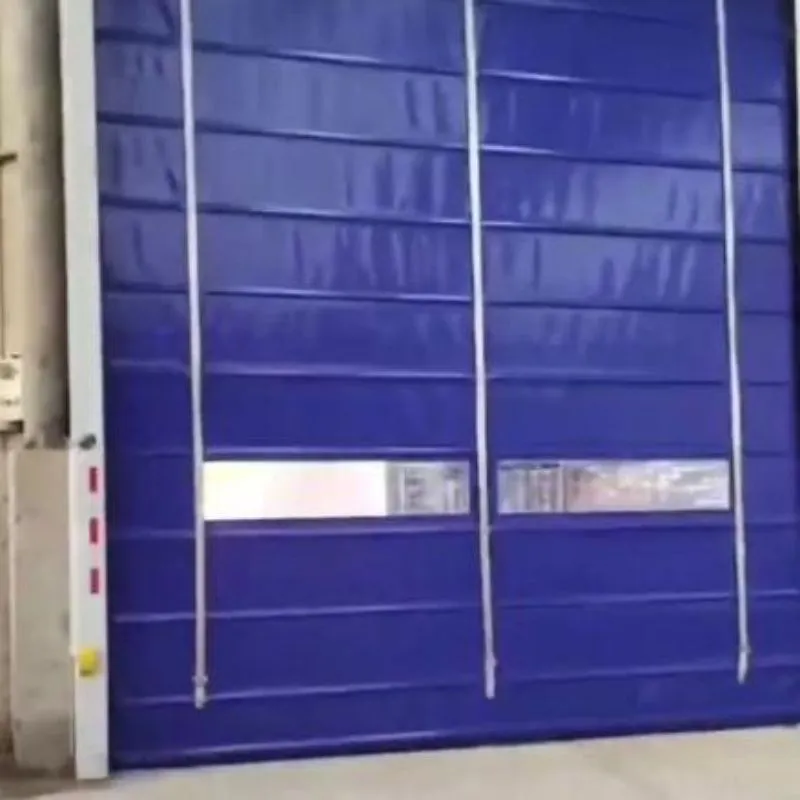 Introduction to Green fast stacking door and Stacking Rapid Door structure principle