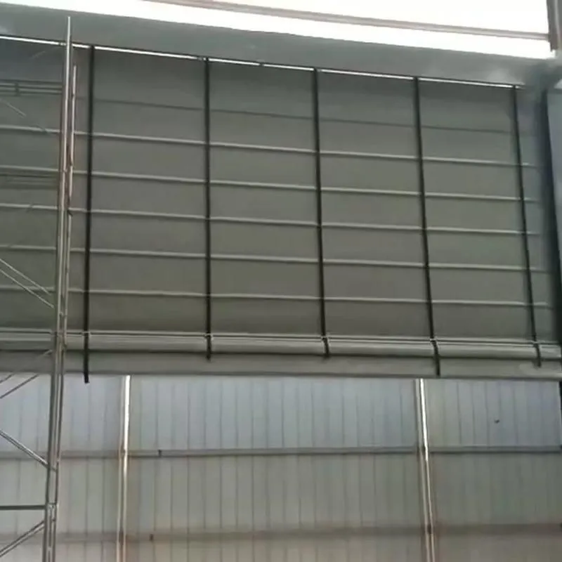Double-layer fast stacking door