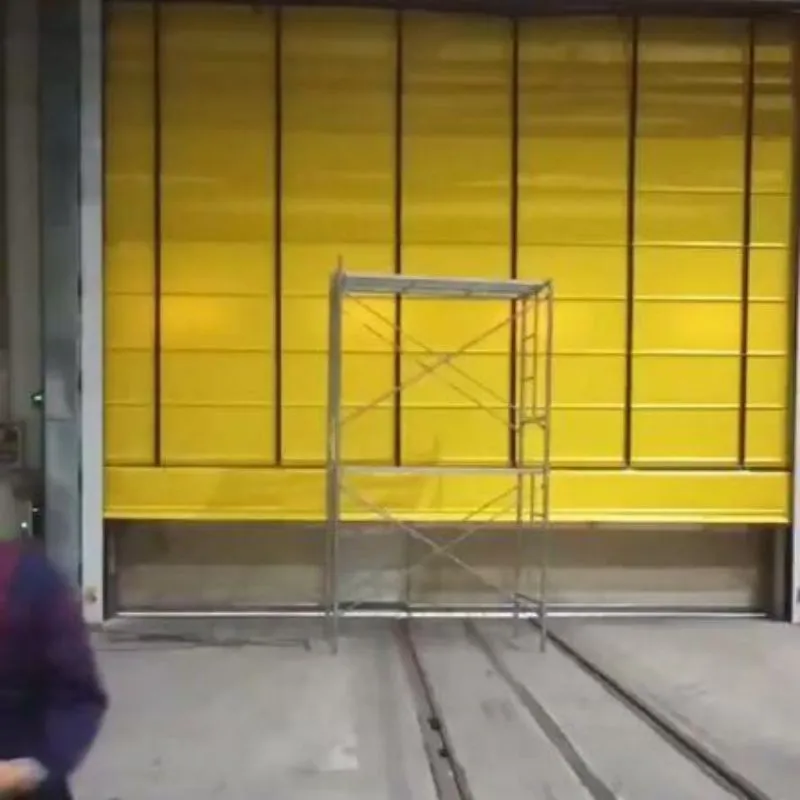 Introduction to Installing fast stacking doors in garages and Stacking Rapid Door structure principle