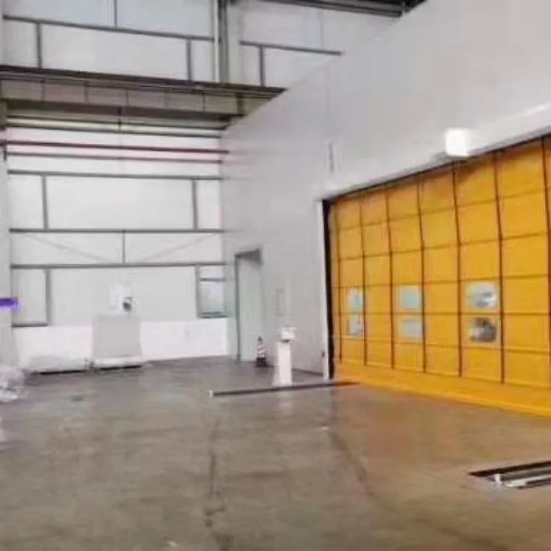 Introduction to Fast stacking door for underground garages and Stacking Rapid Door structure principle