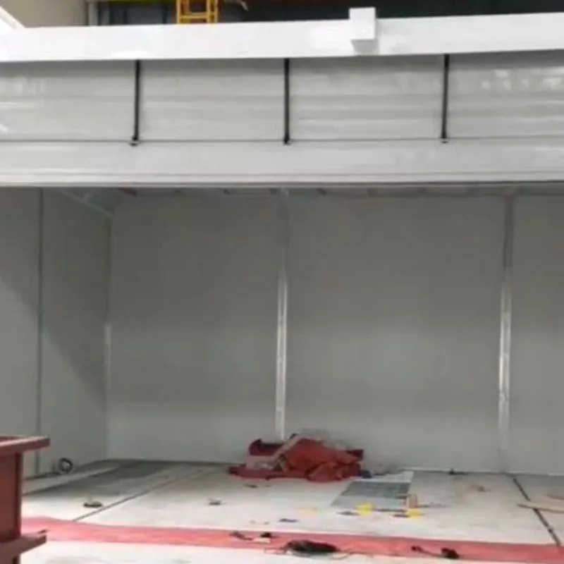 Introduction to Fully transparent soft stacking door, introduction to Stacking Rapid Door advantages and characteristics