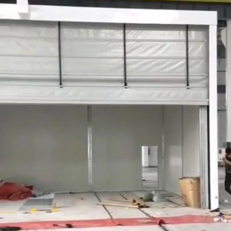 Introduction to Industrial PVC stacking door and Stacking Rapid Door advantages and features