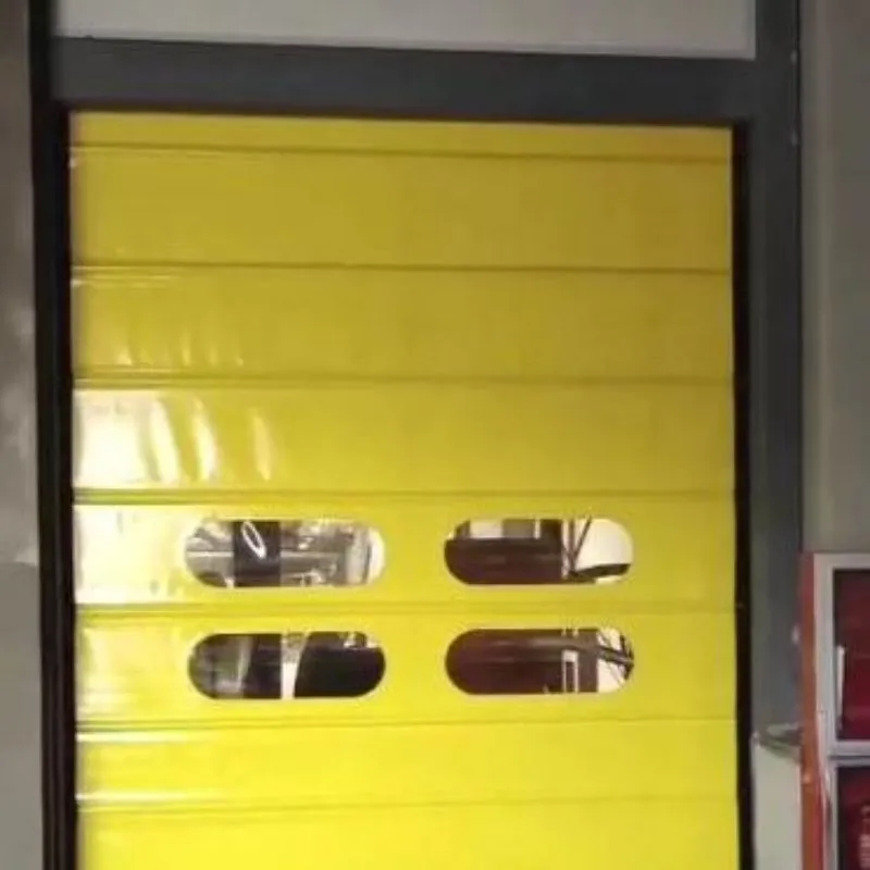 Introduction to Industrial strap stacking door and Stacking Rapid Door advantages and features