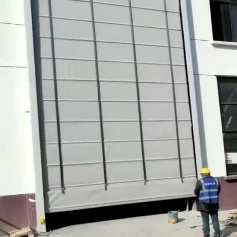 Introduction to Fully transparent fast stacking door and Stacking Rapid Door advantages and features