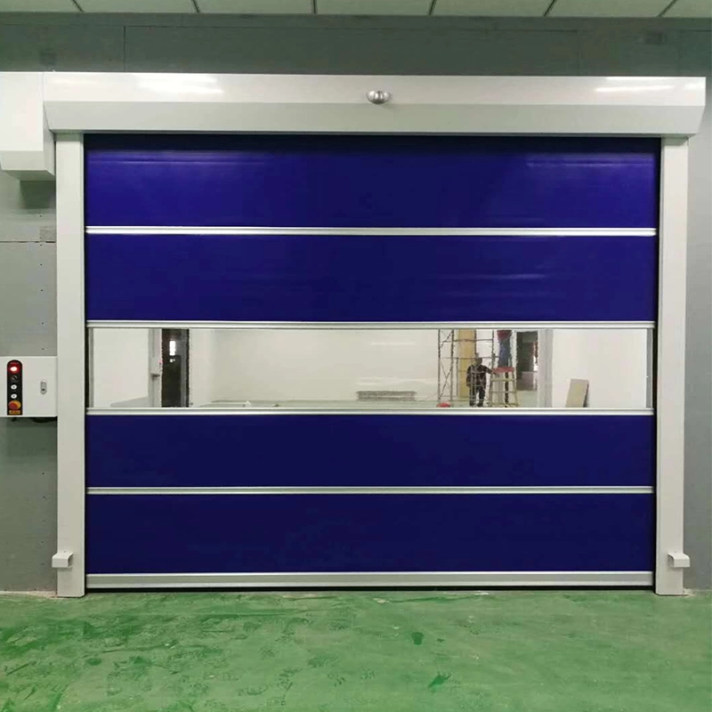 What is a Food Workshop Fast Door  ? Introduction to the principle of PVC FAST Door structure