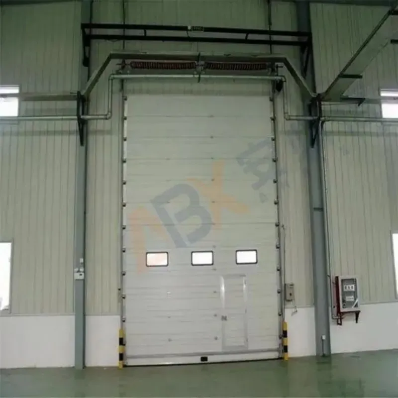 Industrial noise-reducing Vertical Lift Door 