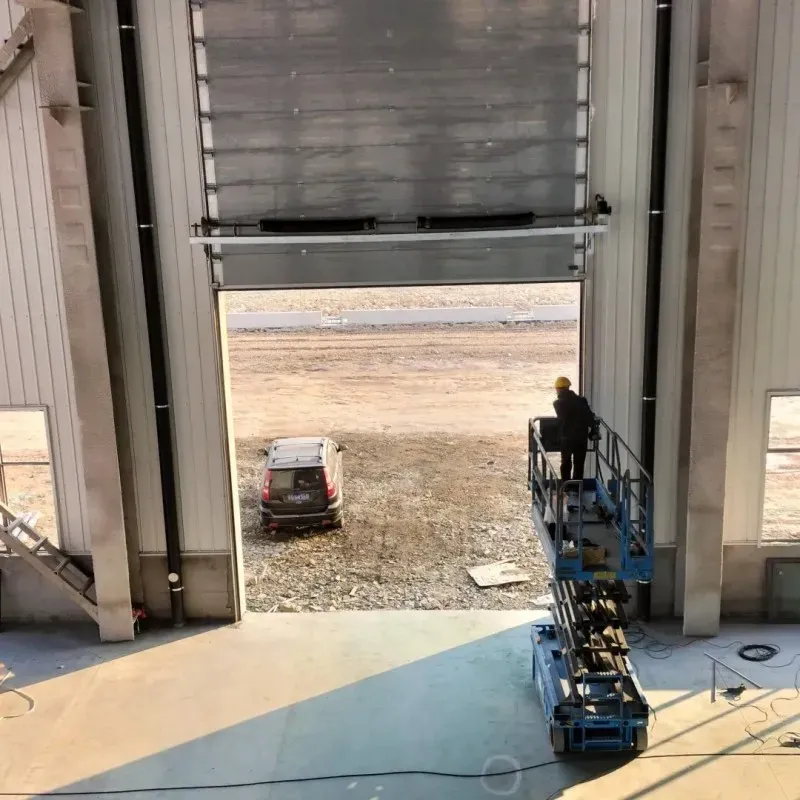 What is a Electric steel Vertical Lift Door? Introduction to the advantages, characteristics, and principles of the Vertical Lift Door