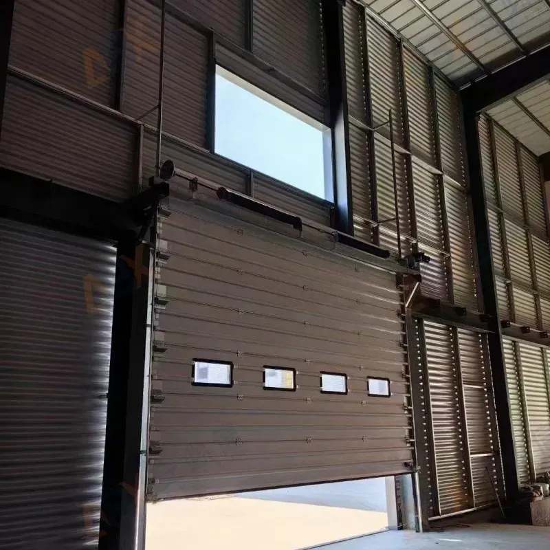Steel quality vertical Vertical Lift Door 