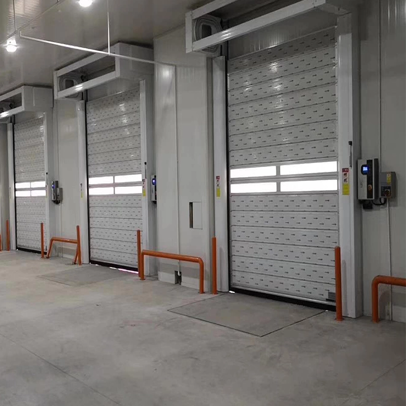 Interlocking Linked Spiral Door